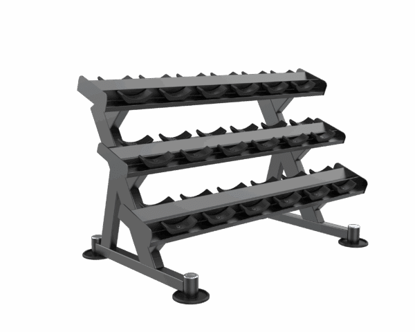 Triple Dumbbell Rack